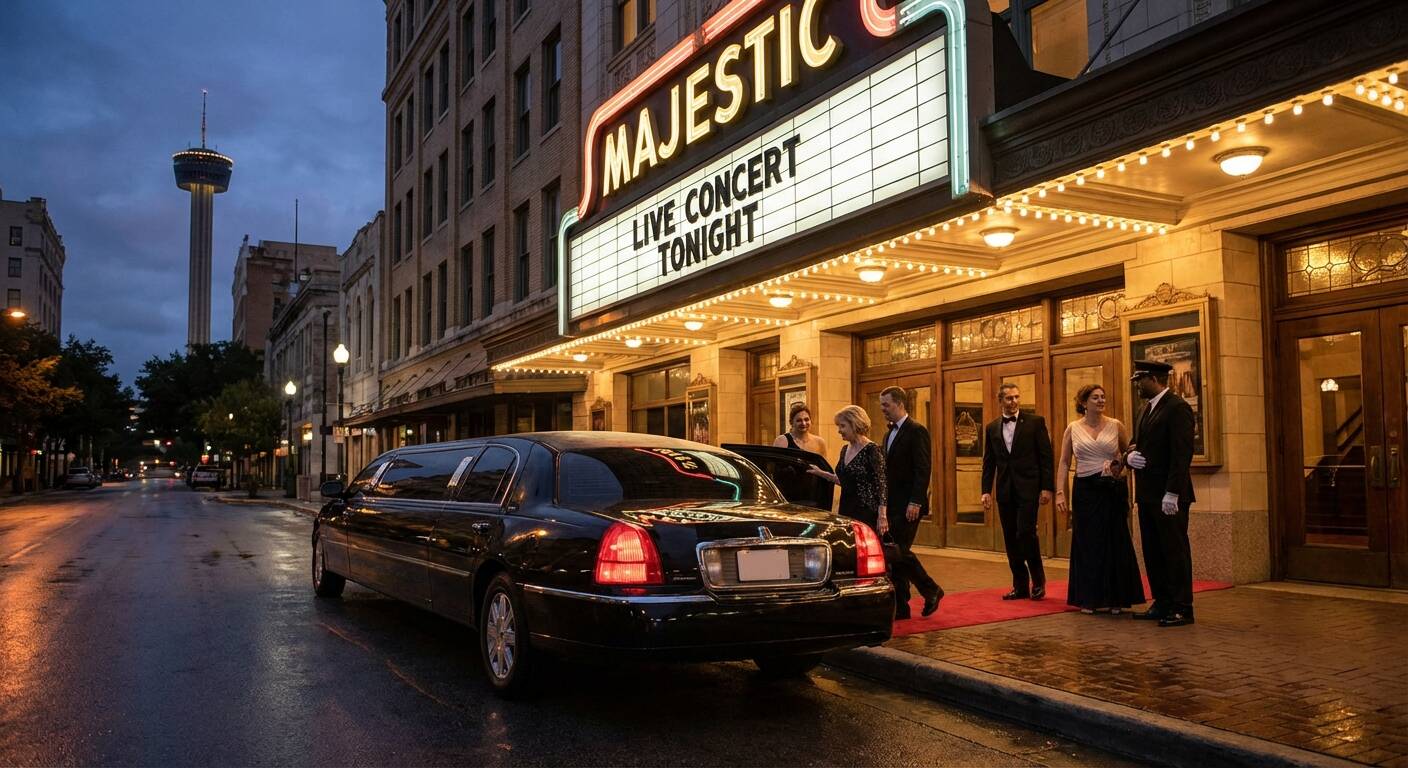 Luxury Transportation in San Antonio for Local & Out-of-Town Concerts