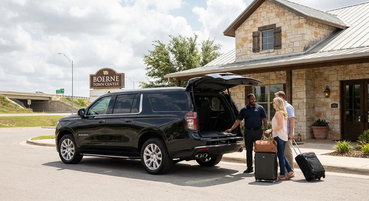 Airport Shuttles Between Boerne and San Antonio Airport