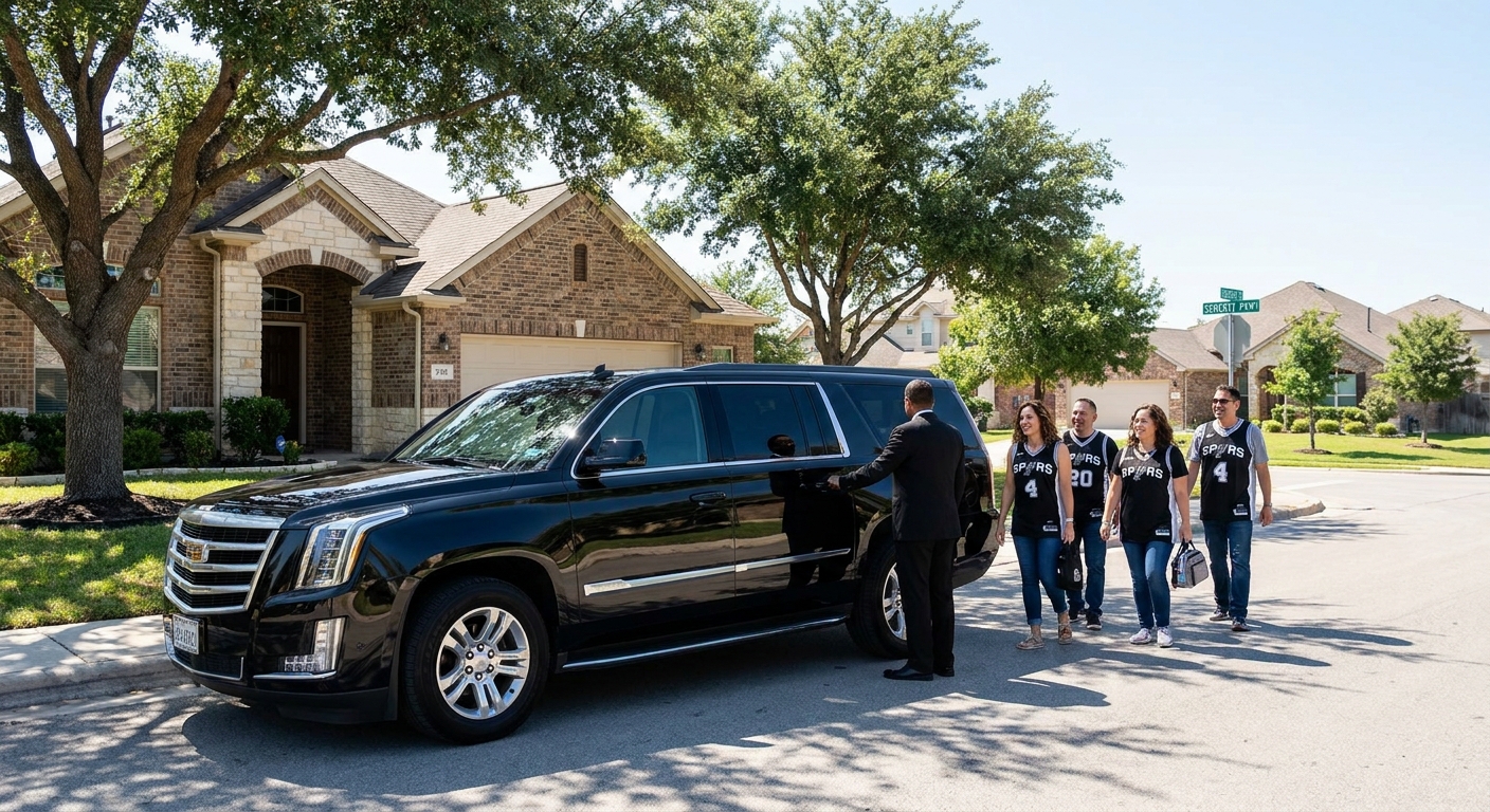 Sporting Event Transportation From Schertz to San Antonio Venues