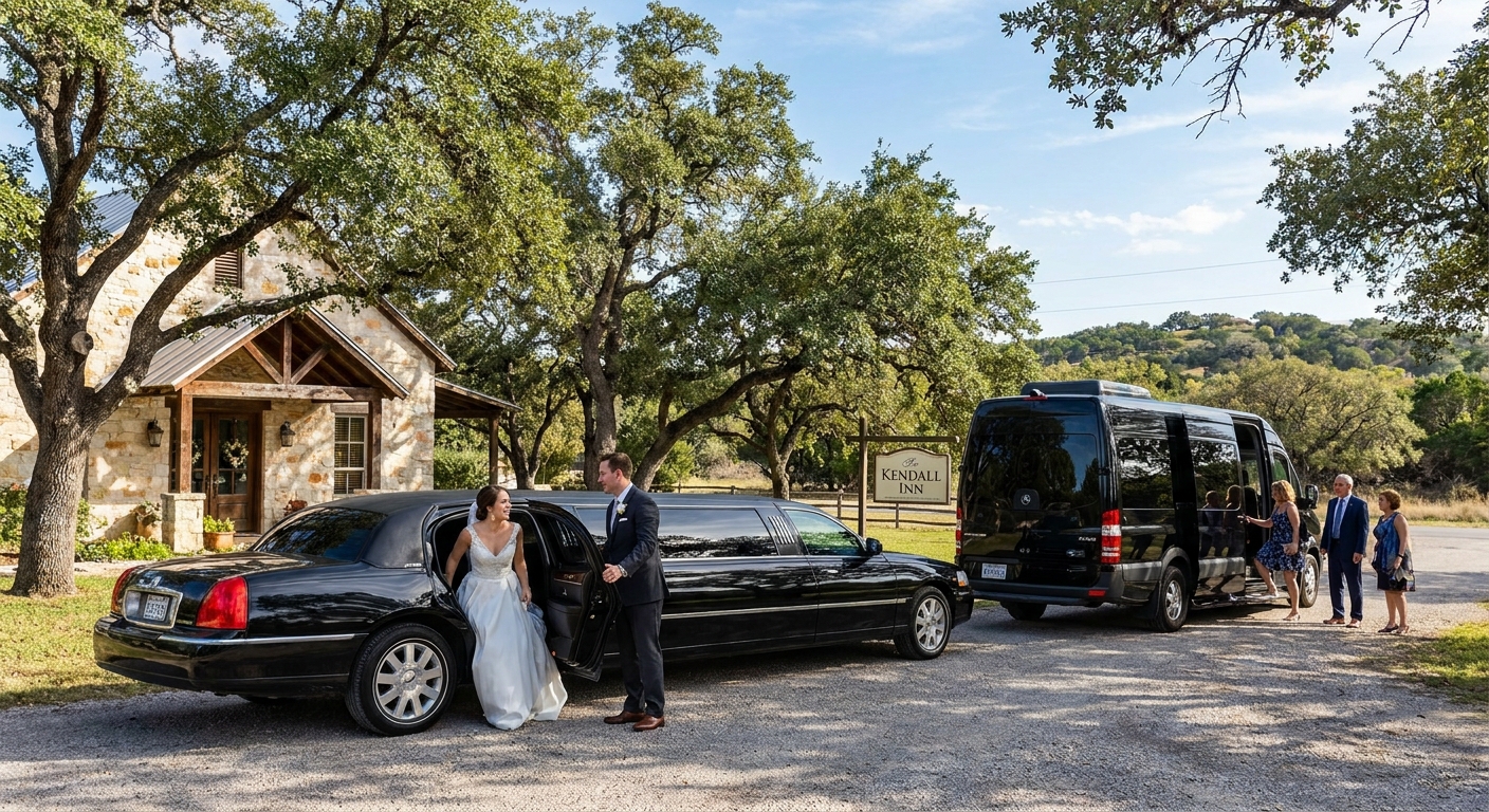 Wedding Transportation in Boerne That Runs on Schedule
