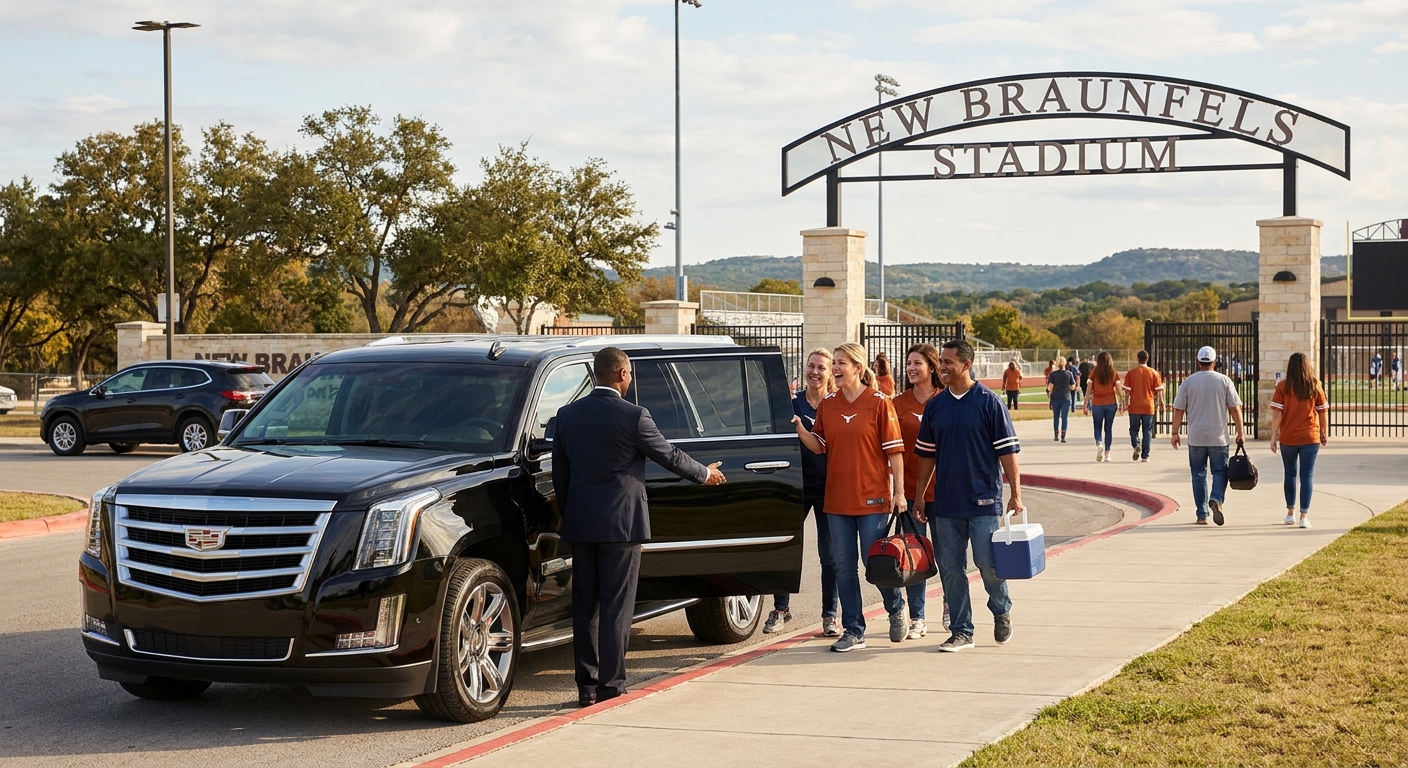 Sporting Event Transportation in New Braunfels
