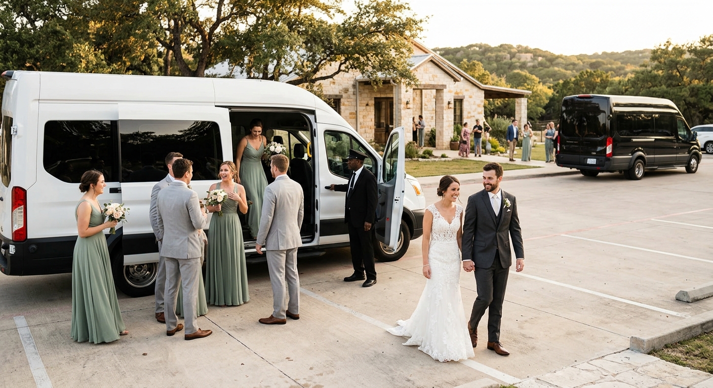 Wedding Transportation in New Braunfels